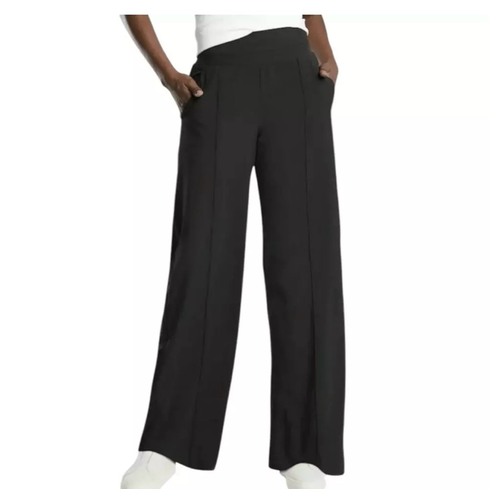 NWT Athleta Nolita wide leg pants - 8 black